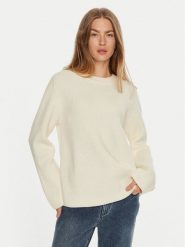 MICHAEL Michael Kors Sweter MF460YPF2G Écru Relaxed Fit. Swetry MICHAEL Michael Kors, xl, bez wzorów, z wełny, bez ramiączek. Za 739.99 zł.