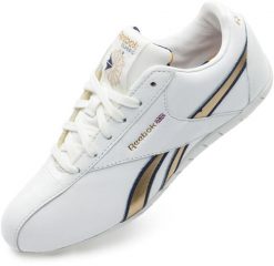 Buty sportowe Reebok World Sprint białe. Białe buty treningowe Reebok, bez wzorów, z materiału, bez zapięcia, do biegania. Za 184.99 zł.