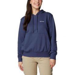 Bluza damska Columbia Marble Canyon French Terry Hoodie. Niebieskie bluzy Columbia, na zimę, xs, bez wzorów, z bawełny, sportowe, bez ramiączek, bez kaptura. Za 488.00 zł.