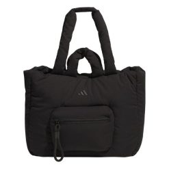 Torba Must Haves Puffy. Czarne torby sportowe adidas, bez wzorów. Za 177.99 zł.