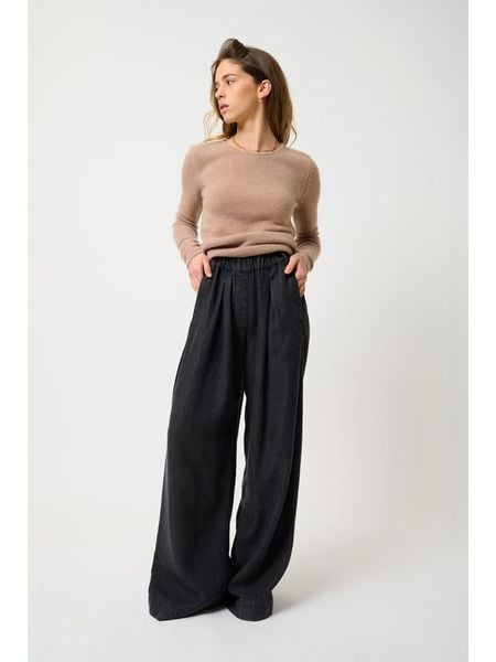 AUTHENTIC CASHMERE Kaszmirowy sweter "Ivy" w kolorze beżowym rozmiar: XXL. Brązowe swetry AUTHENTIC CASHMERE, xxl, bez wzorów, z kaszmiru, bez ramiączek. Za 456.99 zł.