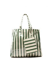 Jenny Fairy Torebka MJA-J-144-70-01 Zielony. Zielone shopper bag Jenny Fairy, bez wzorów, z tworzywa sztucznego, bez dodatków. Za 89.98 zł.
