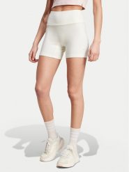 Adidas Szorty sportowe Lounge IY6740 Biały Slim Fit. Białe szorty sportowe adidas, bez wzorów, z bawełny. Za 89.99 zł.