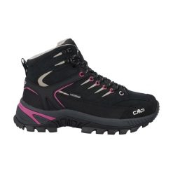 Buty trekkingowe CMP RIGEL 2.0 MID WMN WP. Brązowe buty trekkingowe CMP, z gumy, bez zapięcia. Za 399.99 zł.