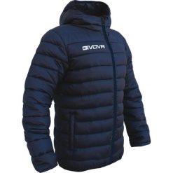 Kurtka Givova Olanda granatowa. Niebieskie kurtki Givova, s, bez wzorów, sportowe, bez kaptura. Za 189.00 zł.