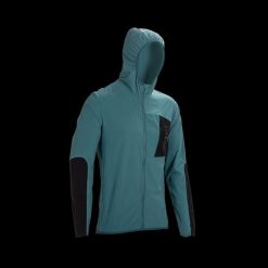 Kurtka rowerowa LEATT Jacket MTB Trail 1.0. Niebieskie kurtki LEATT, bez wzorów, sportowe, bez kaptura. Za 449.00 zł.