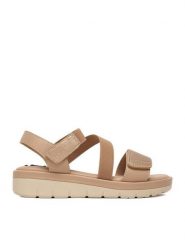 Go Soft Sandały CEO-H3T9582-2 Różowy. Czerwone sandały GO SOFT, bez wzorów, ze skóry, bez obcasa, na płaskiej podeszwie, bez zapięcia. Za 139.99 zł.