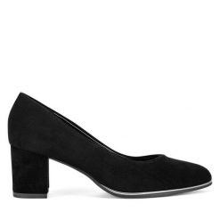 Czółenka Lasocki. Czarne czółenka Lasocki, bez wzorów, bez obcasa, bez zapięcia. Za 229.99 zł.