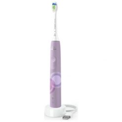 Szczoteczka soniczna Philips Sonicare 4100 HX3689/44 fioletowy. Szczoteczki elektryczne i soniczne PHILIPS. Za 229.00 zł.