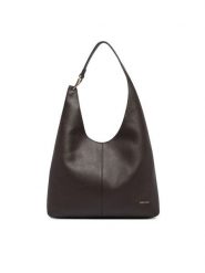 Calvin Klein Torebka Slouchy Leather Md Shoulder Bag LV04F3543G Brązowy. Brązowe torebki klasyczne Calvin Klein, bez wzorów, ze skóry, bez dodatków. Za 1,099.00 zł.