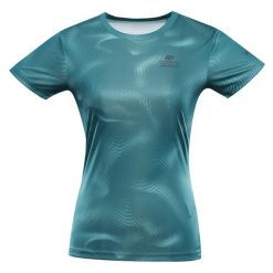 Koszulka damska Alpine Pro Quatra szybkoschnąca. Niebieskie t-shirty sportowe Alpine Pro, m, bez wzorów, bez ramiączek. W wyprzedaży za 59.00 zł.