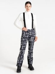 Dare 2b Spodnie narciarskie "Diminish" w kolorze czarno-białym rozmiar: 34. Czarne spodnie narciarskie Dare 2b, bez wzorów, narciarskie. Za 147.91 zł.