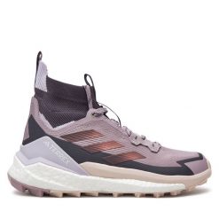 Trekkingi adidas. Fioletowe buty trekkingowe adidas, bez zapięcia. Za 719.99 zł.
