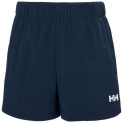 Szorty dla dzieci Helly Hansen Thalia 2.0. Niebieskie szorty Helly Hansen, bez wzorów, sportowe. W wyprzedaży za 123.30 zł.