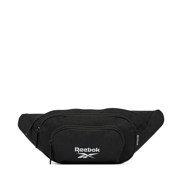 Nerka Reebok. Czarne nerki i saszetki Reebok, bez wzorów, młodzieżowe, bez dodatków. Za 69.99 zł.