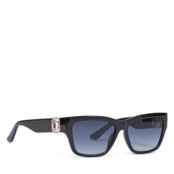Okulary przeciwsłoneczne Guess. Czarne okulary przeciwsłoneczne Guess, z aplikacjami. Za 399.99 zł.
