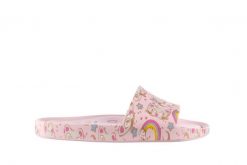 Klapki Melissa Beach Slide 3db IV Ad Pink Gold, Róż, Guma. Czerwone klapki Melissa, bez wzorów, z gumy, bez obcasa, bez zapięcia. W wyprzedaży za 149.00 zł.