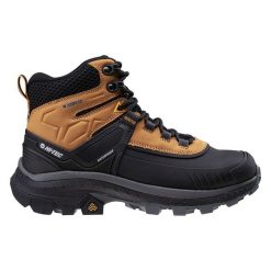 Buty damskie trekkingowe zimowe Everest Snow Hiker Wo's - brązowo-czarne, Rozmiar buta 38. Białe buty trekkingowe Hi-tec, na zimę, z gumy, bez zapięcia. W wyprzedaży za 279.99 zł.