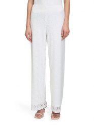 BETTY & CO Spodnie w kolorze białym rozmiar: 38. Białe spodnie materiałowe Betty & Co, bez wzorów, z materiału, z podwyższonym stanem. Za 130.99 zł.