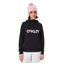 OAKLEY BLUZA 2.0 FLEECE FOA500200-022 r M. Czarne bluzy Oakley, m, bez wzorów, bez ramiączek, bez kaptura. Za 136.99 zł.