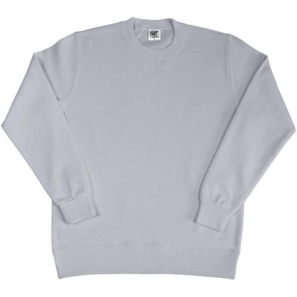 Damska Bluza Z Długim Rękawem I Okrągłym Dekoltem. Białe bluzy SG, xl, bez wzorów, bez kaptura. Za 75.99 zł.