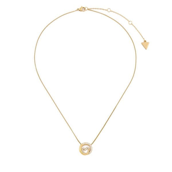 Naszyjnik Guess. Żółte naszyjniki Guess, złote. Za 149.99 zł.