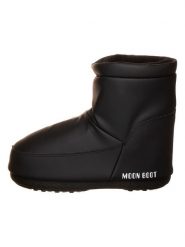 Moon Boot Botki zimowe "Icon" w kolorze czarnym rozmiar: 36-38. Czarne botki Moon Boot, bez wzorów, z materiału, bez obcasa, bez zapięcia. Za 459.95 zł.