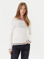 Liu Jo Sport Sweter TF5209 MS49I Écru Regular Fit. Swetry Liu Jo Sport, l, bez wzorów, z wiskozy, sportowe, bez ramiączek. Za 719.99 zł.